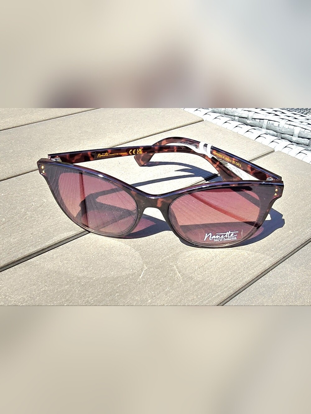 NEW! Nanette Lepore Women's Tortoiseshell Sunglasses